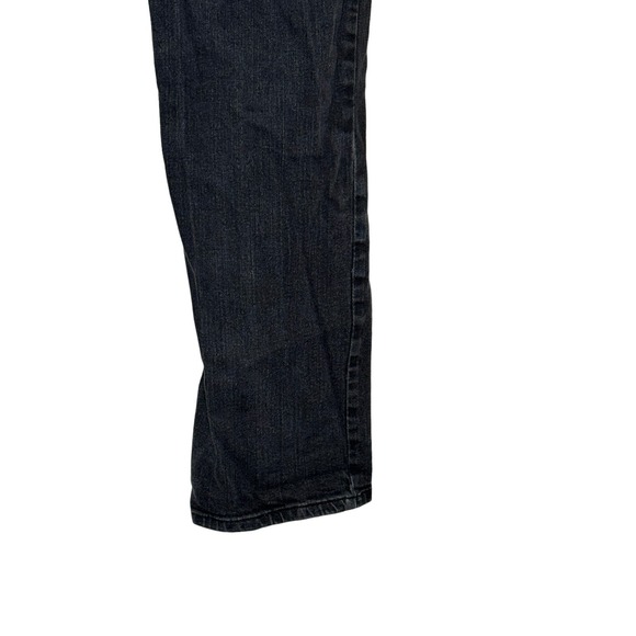 Wonder Nation Girls Jeans‎ Adjustable Waist Relaxed Straight Fit Denim Black 16 - Picture 6 of 11